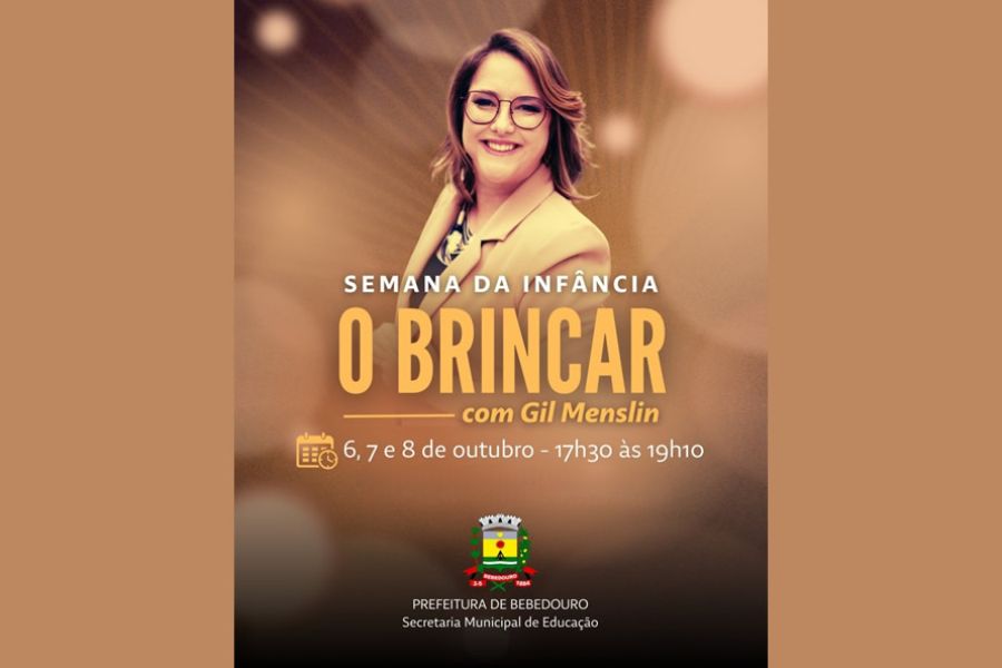 Palestra traz valorização da infância na Semana da Infância